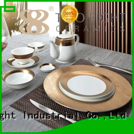 Hot fine white porcelain dinnerware classic fine china tea sets royal Two Eight