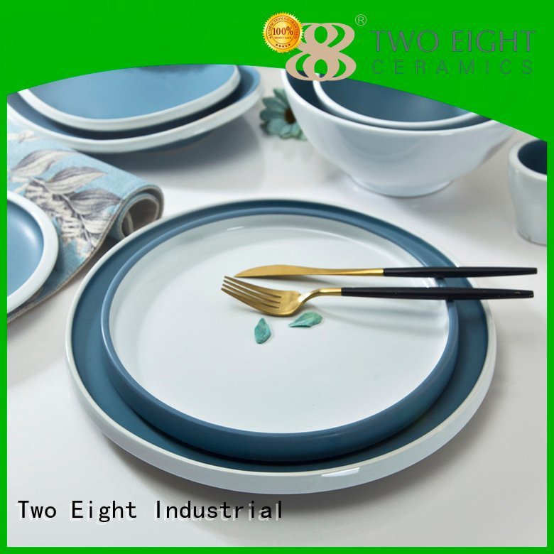 Two Eight Brand vietnamese su stock blue and white porcelain