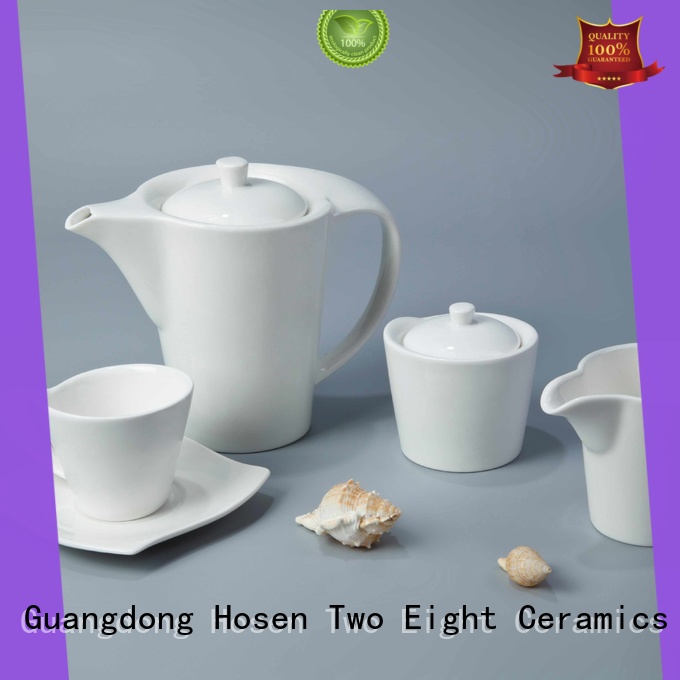 Two Eight square hotel crockery customized for home