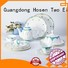 Quality fine white porcelain dinnerware Two Eight Brand decal fine china tea sets