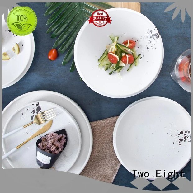 durable restaurant quality plates oragne customized for home