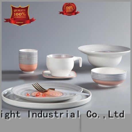 Two Eight Brand color liang 16 piece porcelain dinner set
