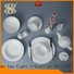 embossed Two Eight white porcelain tableware