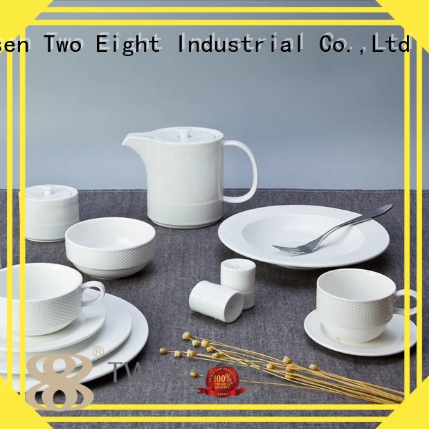 white porcelain tableware porcelain bing Two Eight Brand company