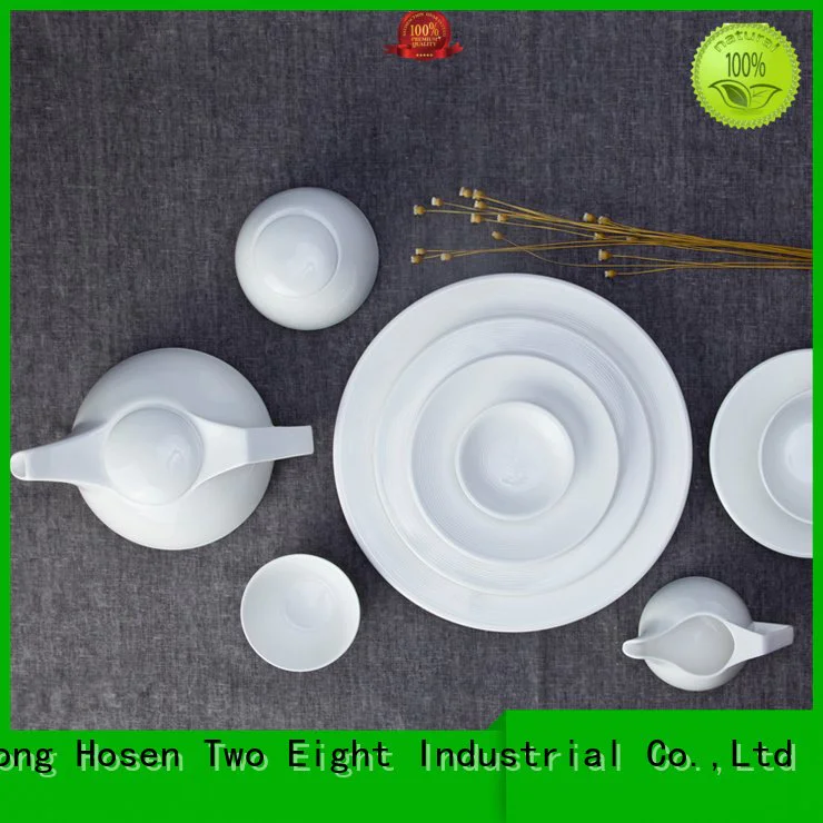 Hot white dinner sets huan Two Eight Brand