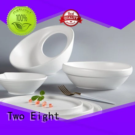 Two Eight elegant restaurant grade dinnerware directly sale for hotel