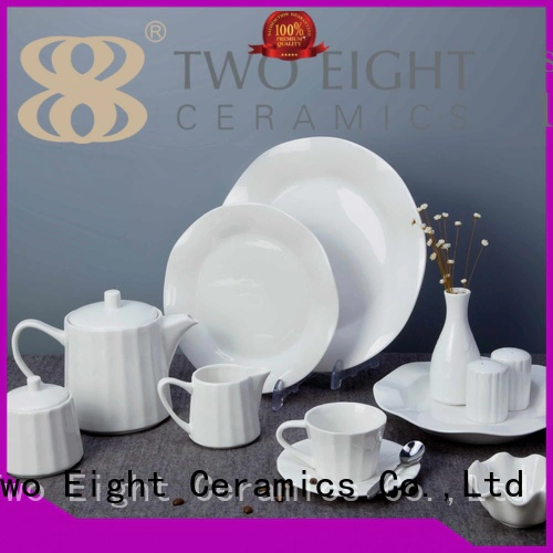 stock two eight ceramics German style for bistro Two Eight