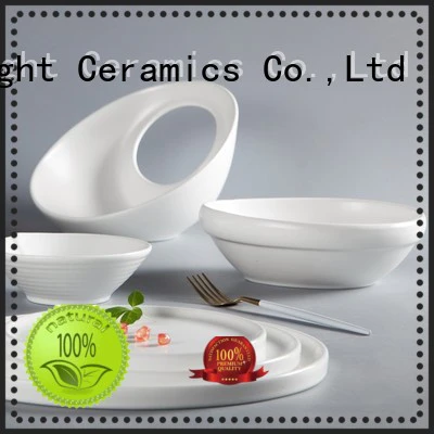 smoothly hotel collection porcelain dinnerware black from China for restaurant
