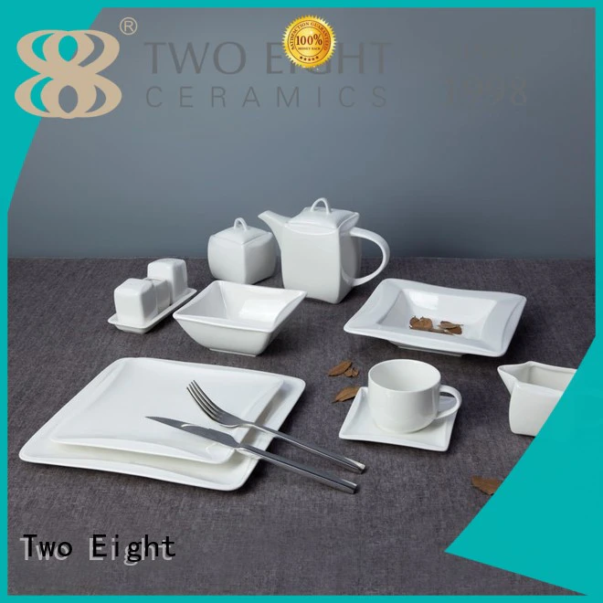 simply white dinner sets french style customized for dinner