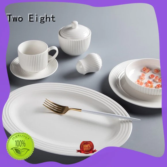Two Eight Best high quality porcelain dinnerware Suppliers for bistro