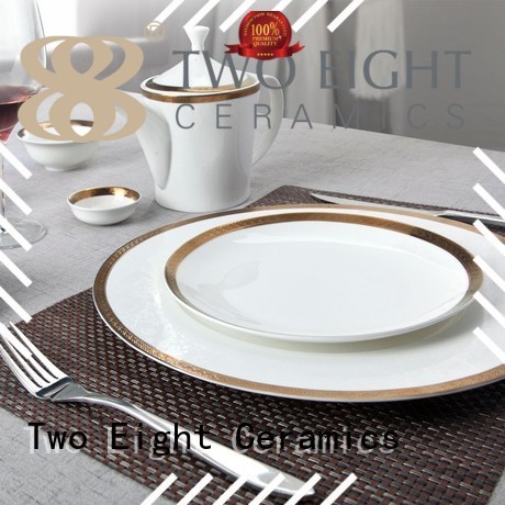 fresh italian fine white porcelain dinnerware mixed casual Two Eight Brand