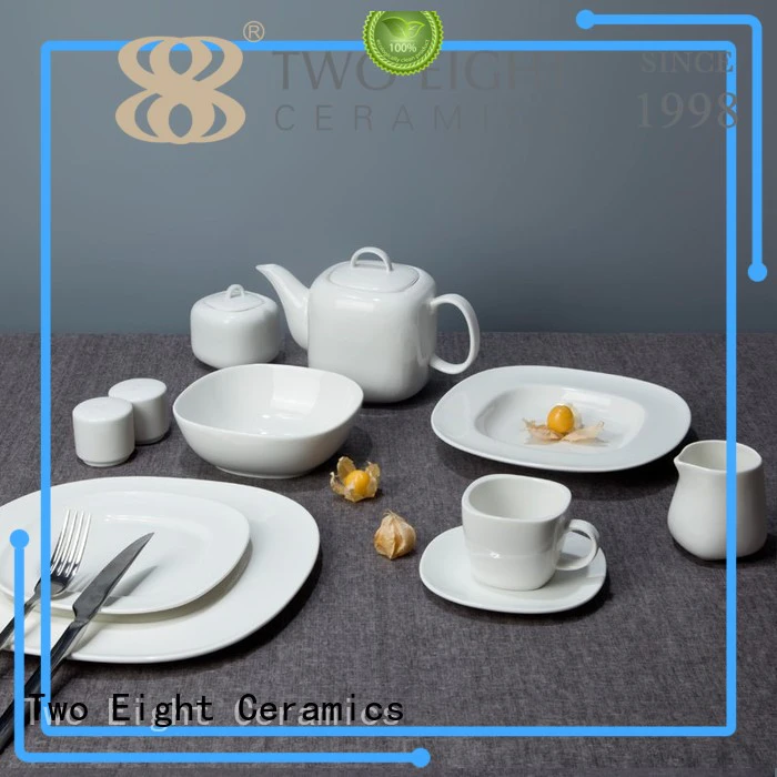 Two Eight elegant restaurant china dinnerware series for restaurant