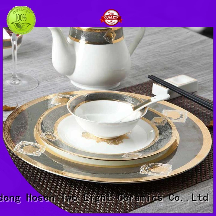 Two Eight fine china dinnerware factory for hotel