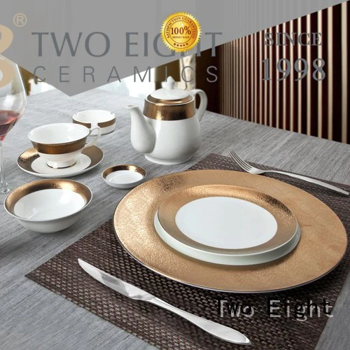 Two Eight royalty cheap restaurant dinnerware wholesale for home