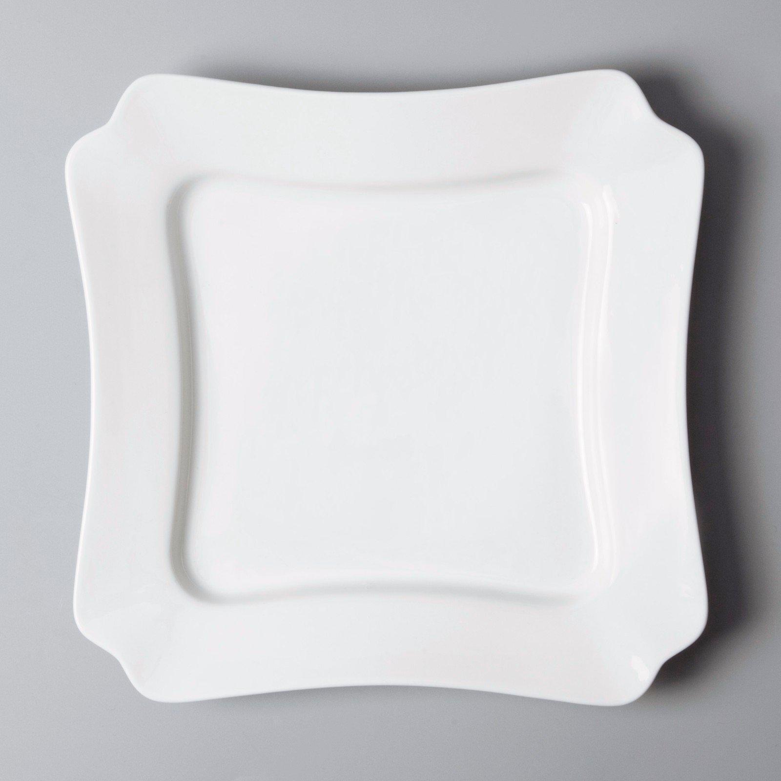Two Eight royalty white porcelain dinner service stock for bistro-2