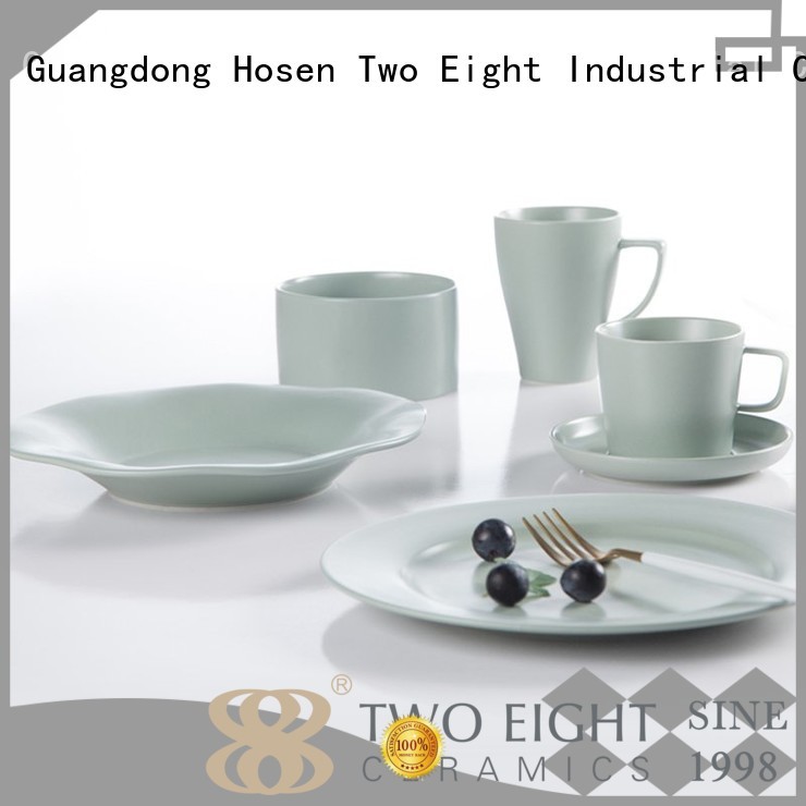 Two Eight Brand line country 16 piece porcelain dinner set
