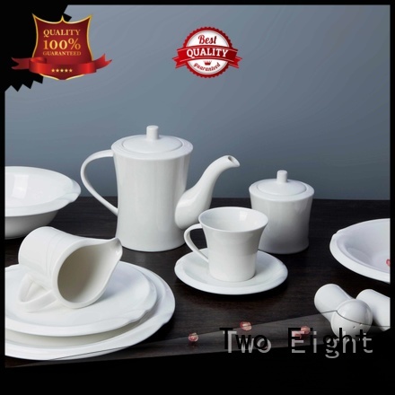 Two Eight Brand color stock white porcelain tableware vietnamese