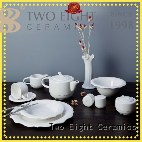 modern porcelain dinnerware sets french style for dinner Two Eight