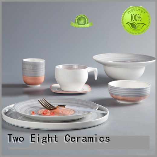 smooth porcelain dish set Italian style manufacturer for dinning room