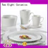Two Eight colorful french porcelain dinnerware sets directly sale for hotel