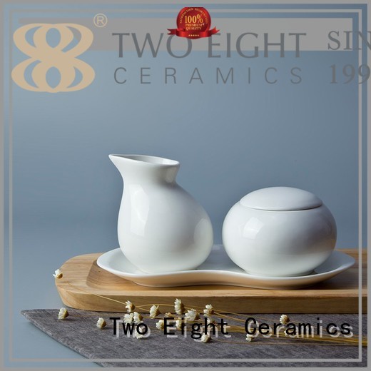 Two Eight Brand irregular contemporary bone china manufacture