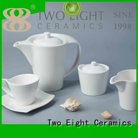 color dinnerware white porcelain tableware Two Eight manufacture