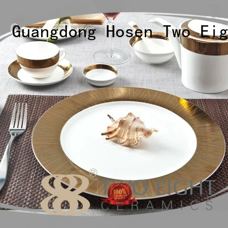 Hot gloden two eight ceramics hotel gold Two Eight Brand