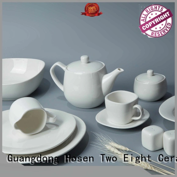 Two Eight royal cheap porcelain dinnerware from China for kitchen