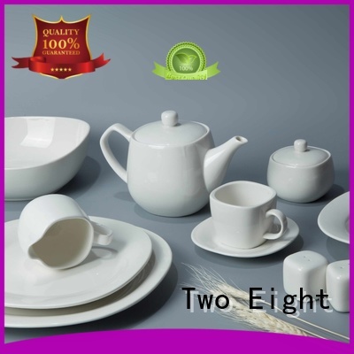 simply hotel dinner set rim customized for hotel
