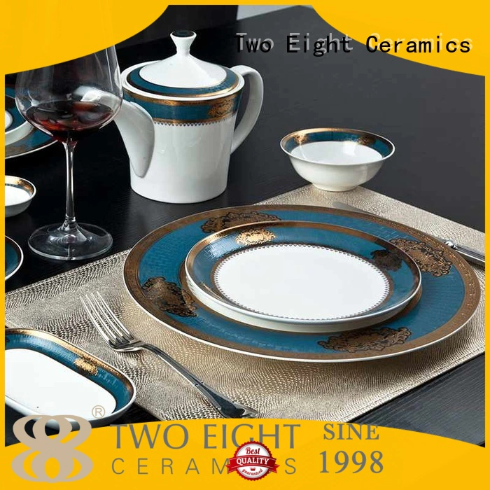 dark rose blue italian two eight ceramics Two Eight