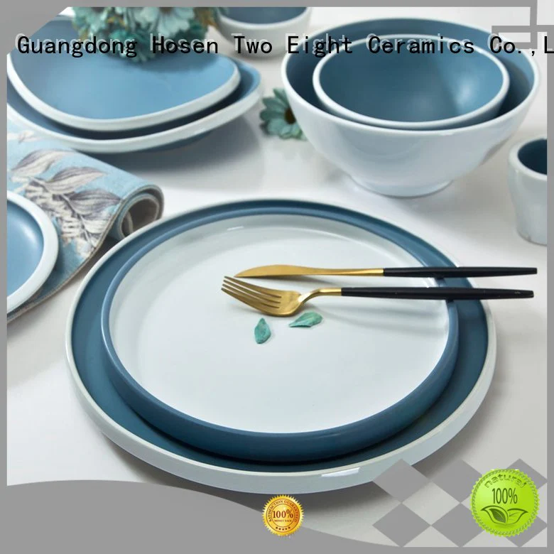 Wholesale mixed 16 piece porcelain dinner set Two Eight Brand