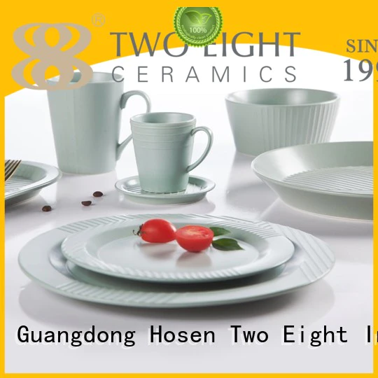 16 piece porcelain dinner set blue hong two eight ceramics Two Eight Brand