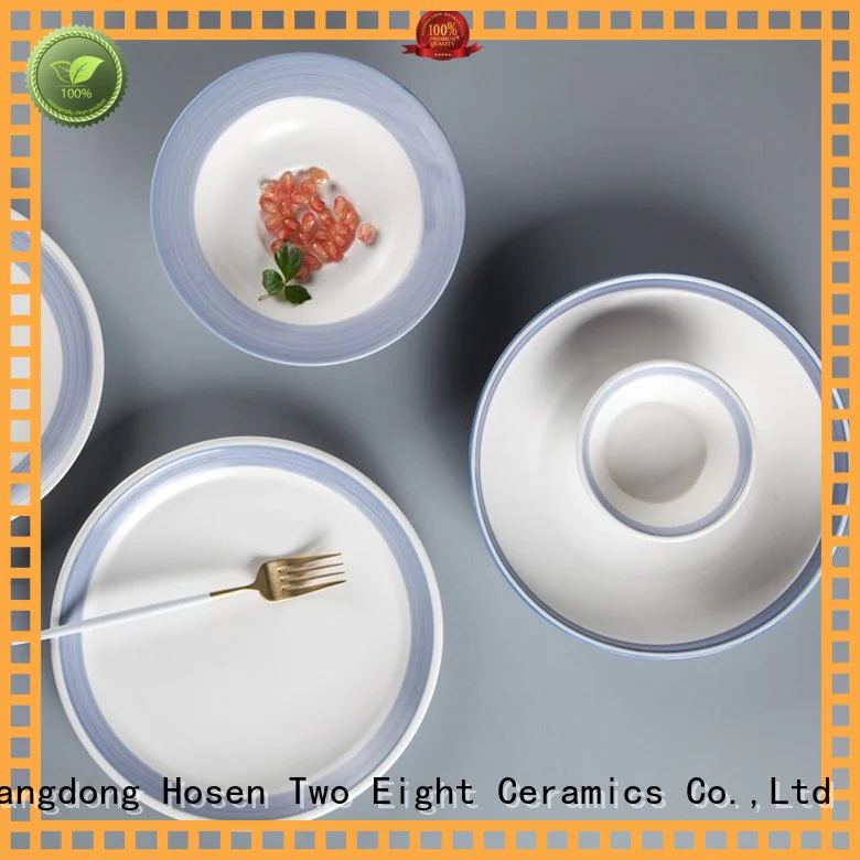 smooth restaurant grade dinnerware series for dinning room