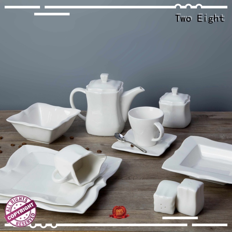 white porcelain tableware stock porcelain french Two Eight Brand two eight ceramics