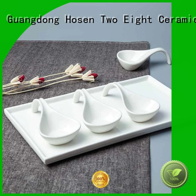 Two Eight bone china cups company for hotel