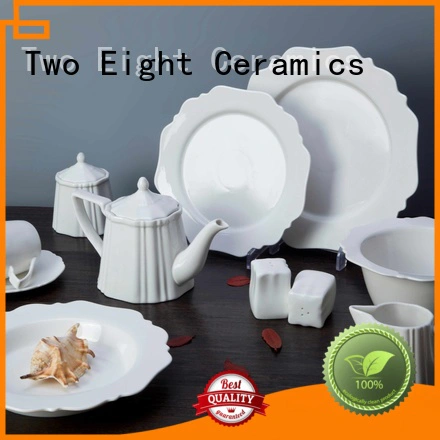 Custom casual french two eight ceramics Two Eight wang