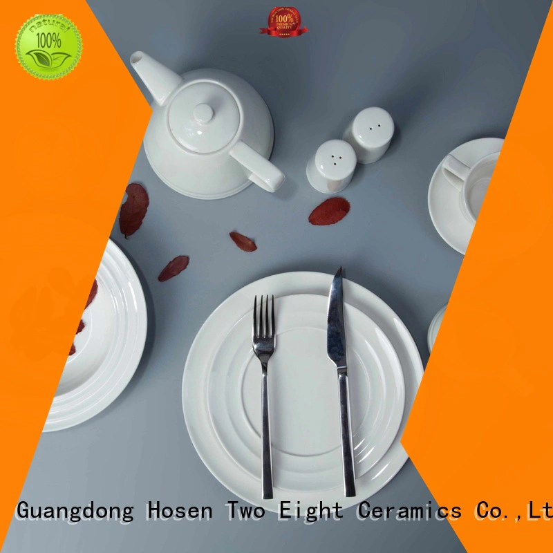Custom cheap white dinnerware Suppliers for restaurant