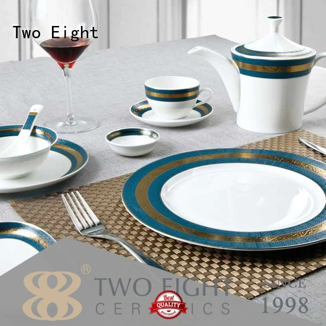 contemporary best white porcelain plates customized for teahouse Two Eight