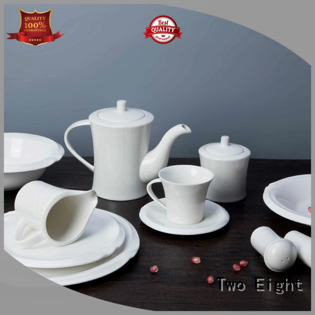 french style modern restaurant dinnerware from China for restaurant Two Eight