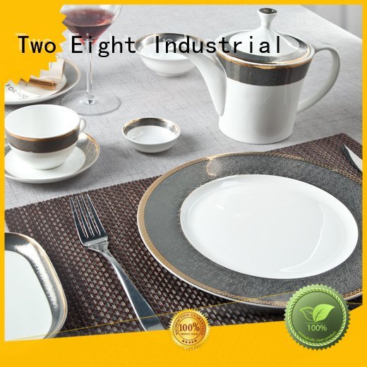 Custom italian fine china tea sets bone fine white porcelain dinnerware