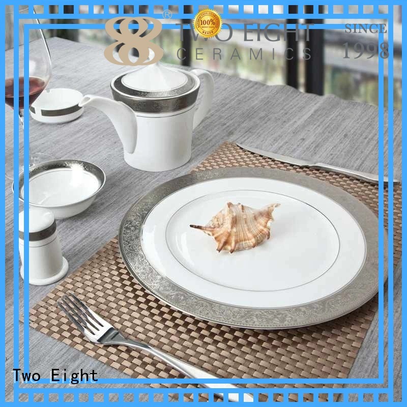 Two Eight tableware fine dinnerware sets wholesale for hotel