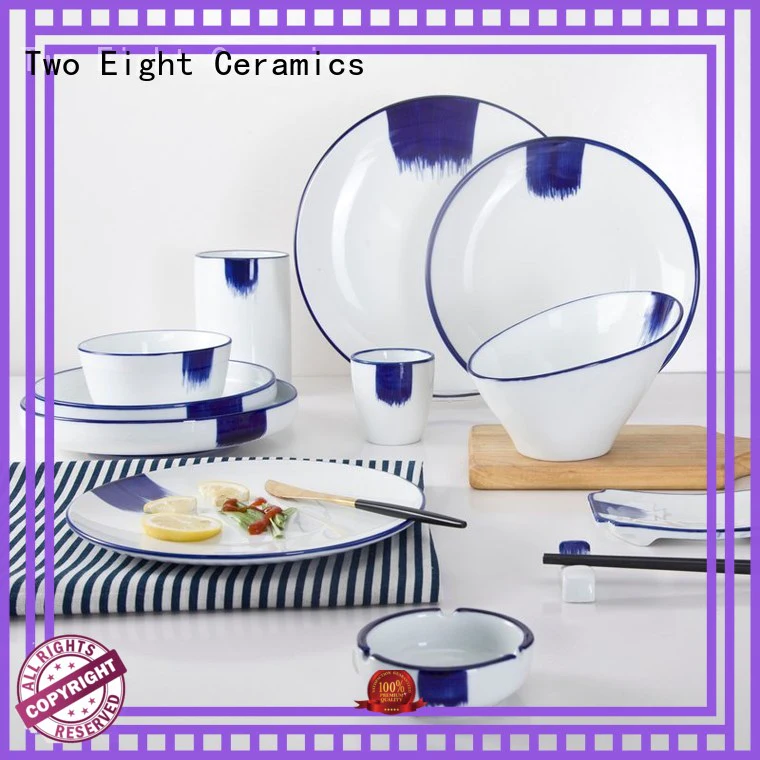 Two Eight restaurant grade plates for business for bistro