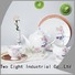 fine white porcelain dinnerware flower mixed two eight ceramics elegant Two Eight Brand