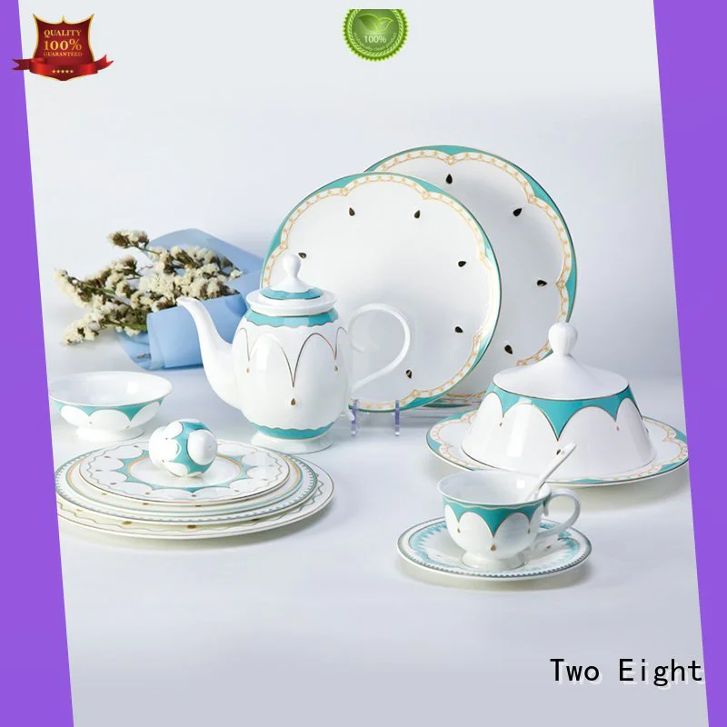 Two Eight Wholesale fine china tea sets manufacturers for hotel