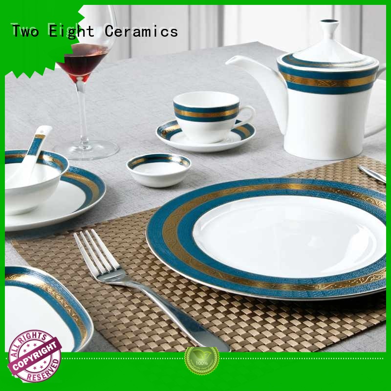 gloden restaurant supply dinnerware sets wholesale for dinning room Two Eight