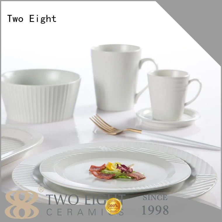 Two Eight round restaurant quality plates directly sale for dinning room