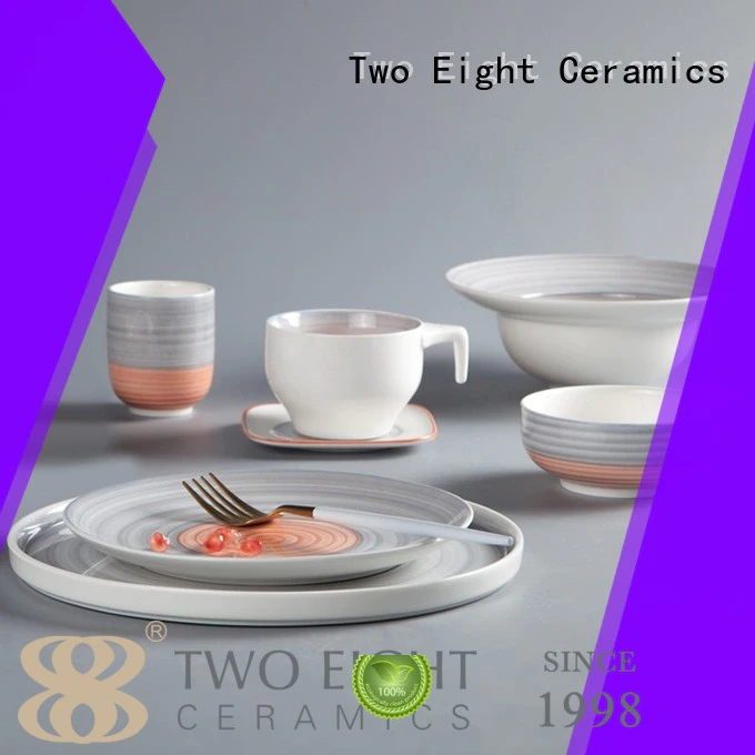Two Eight classic chinese dinner set customized for dinning room