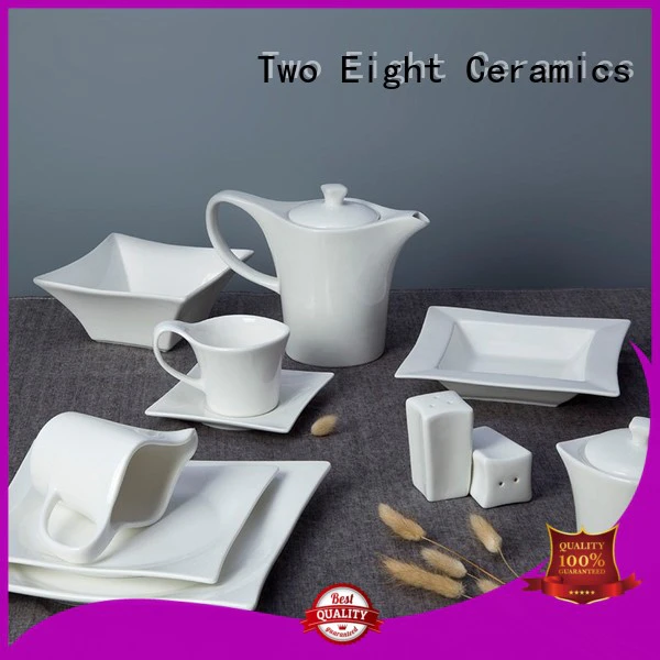 Two Eight contemporary cool restaurant plates directly sale for home