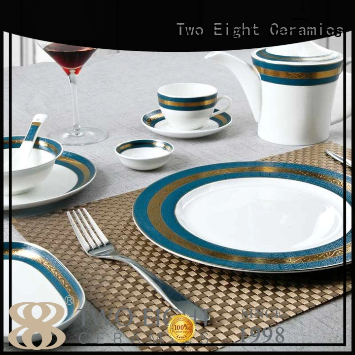 Two Eight td11 fine china dinnerware personalized for bistro
