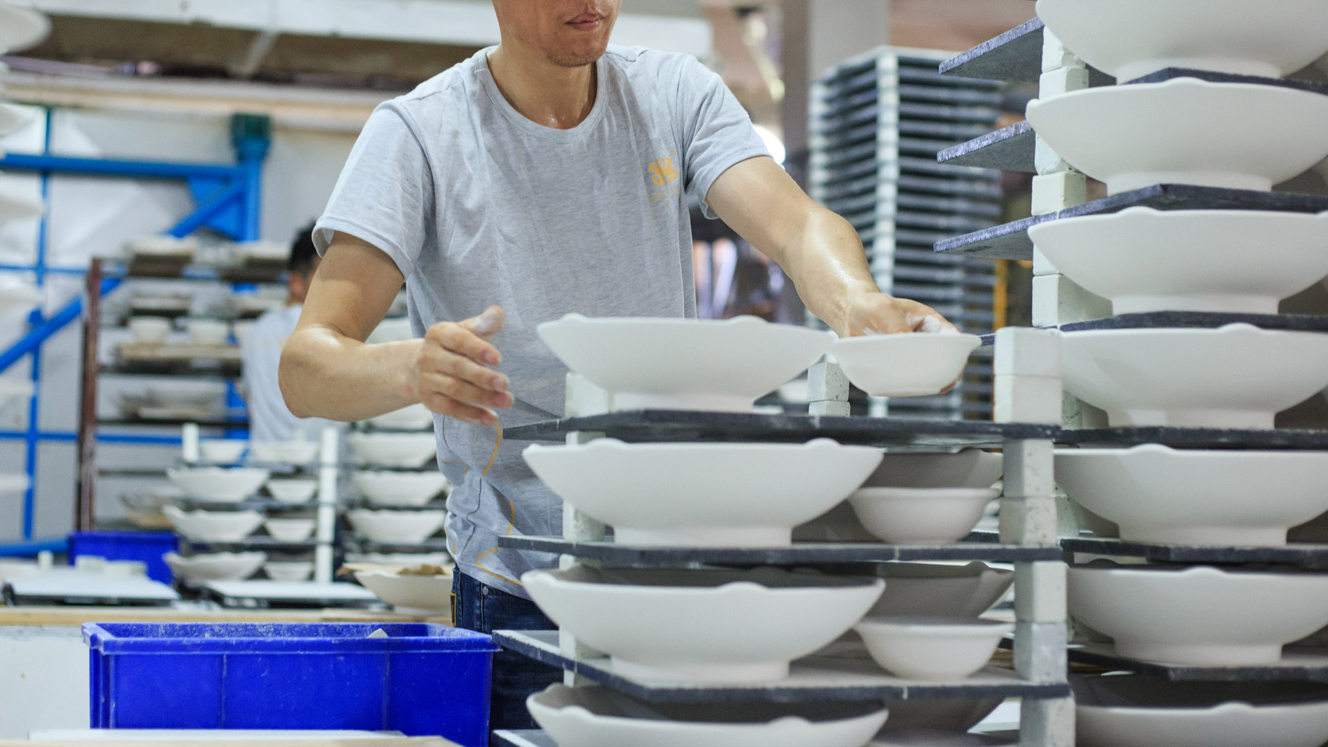 ceramic production